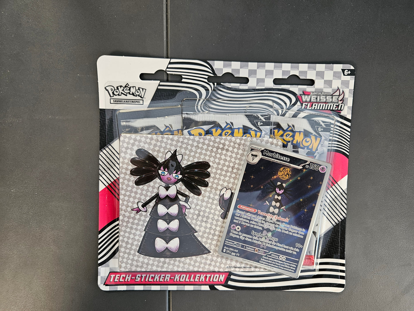 Pokémon // Tech-Sticker-Collection // Schwarze Blitze & Weiße Flammen