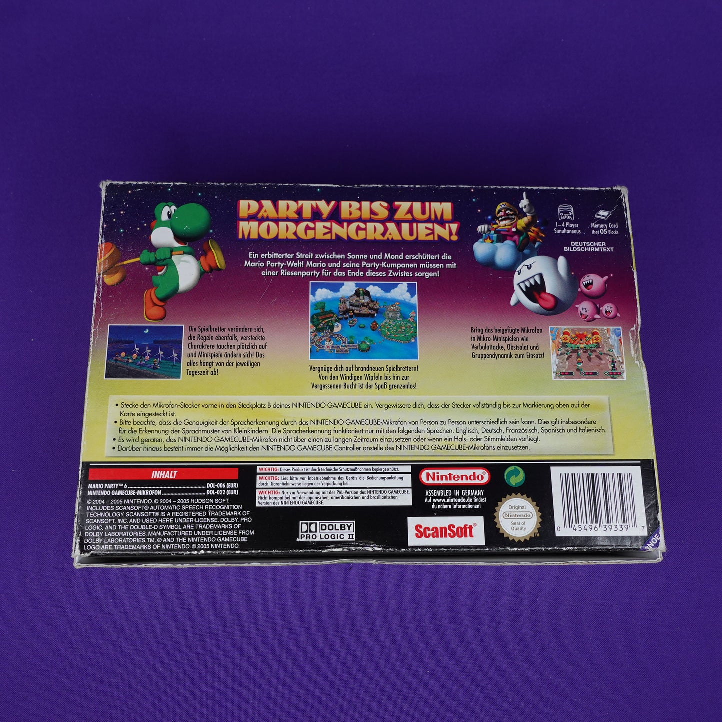 Mario Party 6 // Mikrofon Bundle