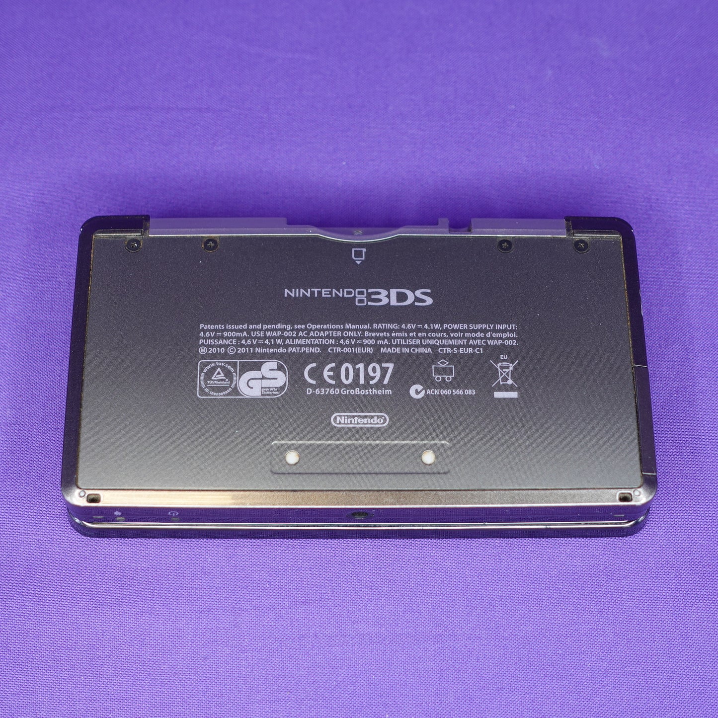 Nintendo 3DS Cosmos Black