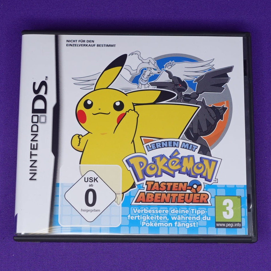 Lernen mit Pokémon: Tastenabenteuer
