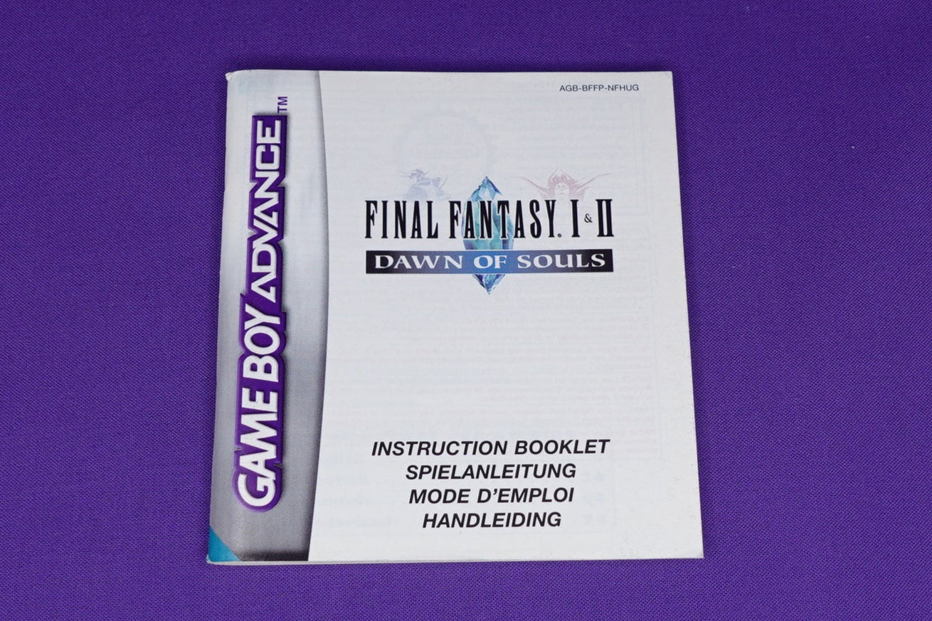Final Fantasy I & II // Dawn of Souls - Glitchless Game Store