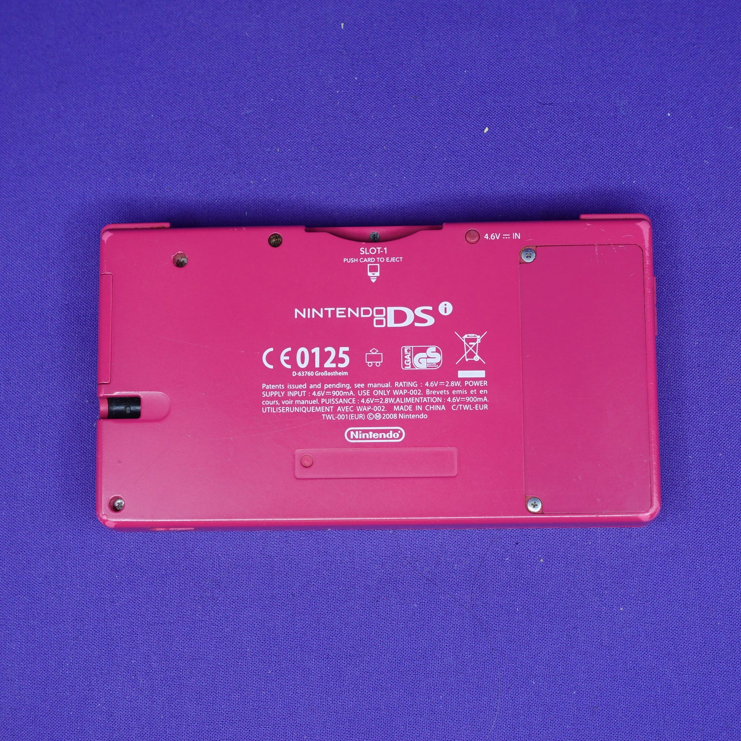 Nintendo DSi // pink