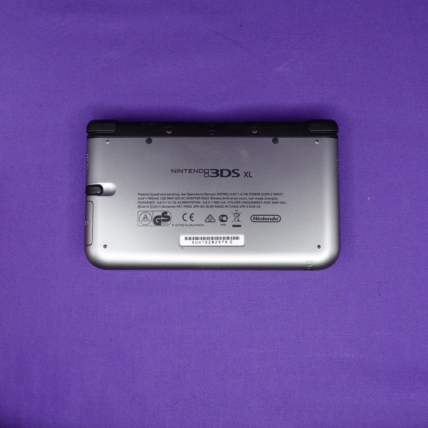 Nintendo 3DS XL Silver Black