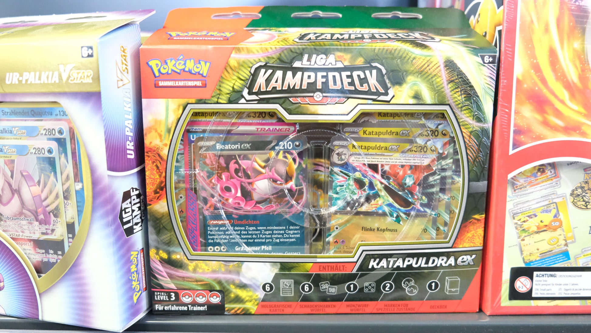 Pokémon // Liga Kampfdeck // Katapuldra Ex - Glitchless Game Store