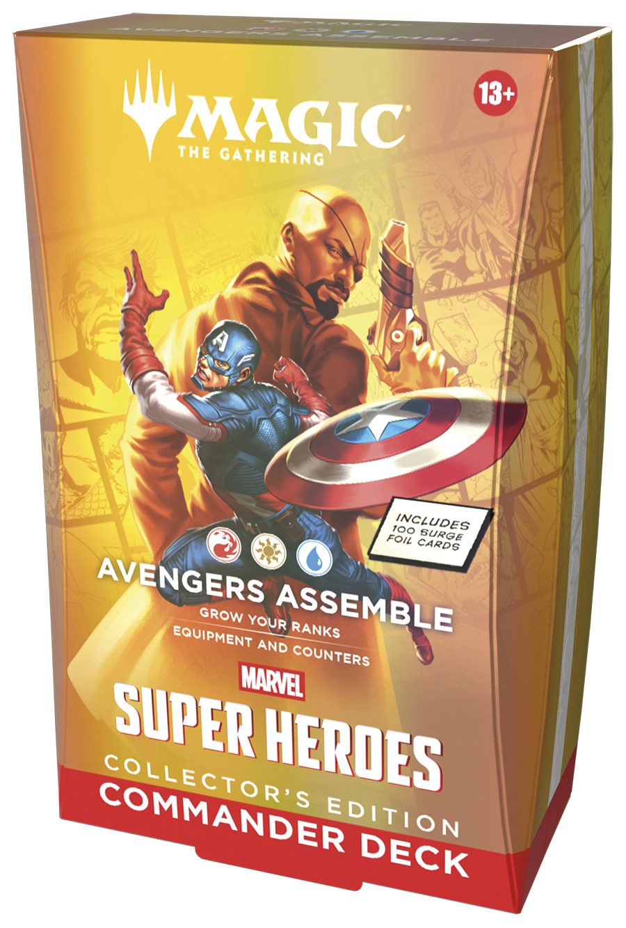 Magic the Gathering // Marvel Super Heroes // Commander: Avengers Assemble Collectors Edition (Englisch)