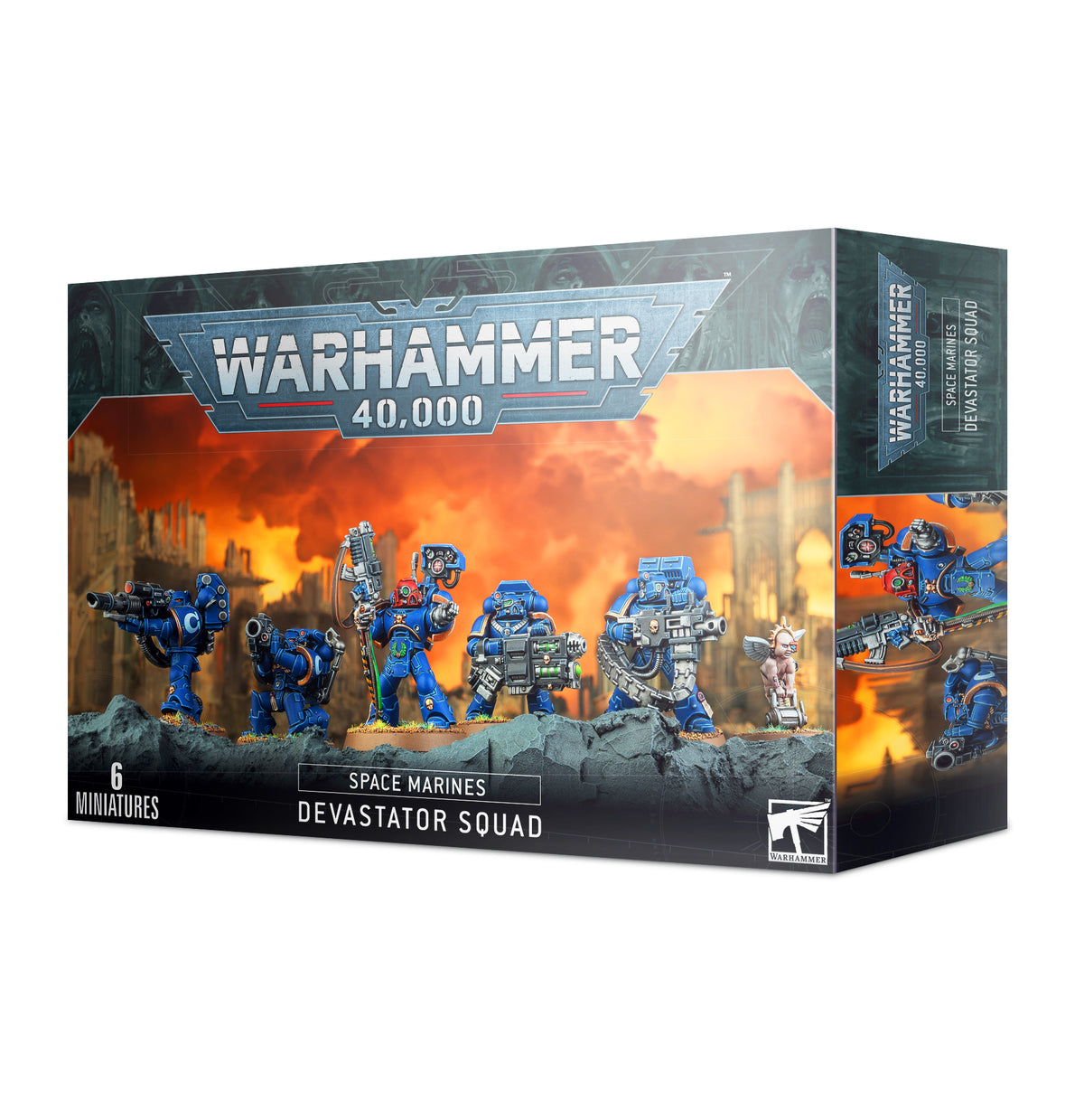 Warhammer 40k // Space Marines // Devastator Squad