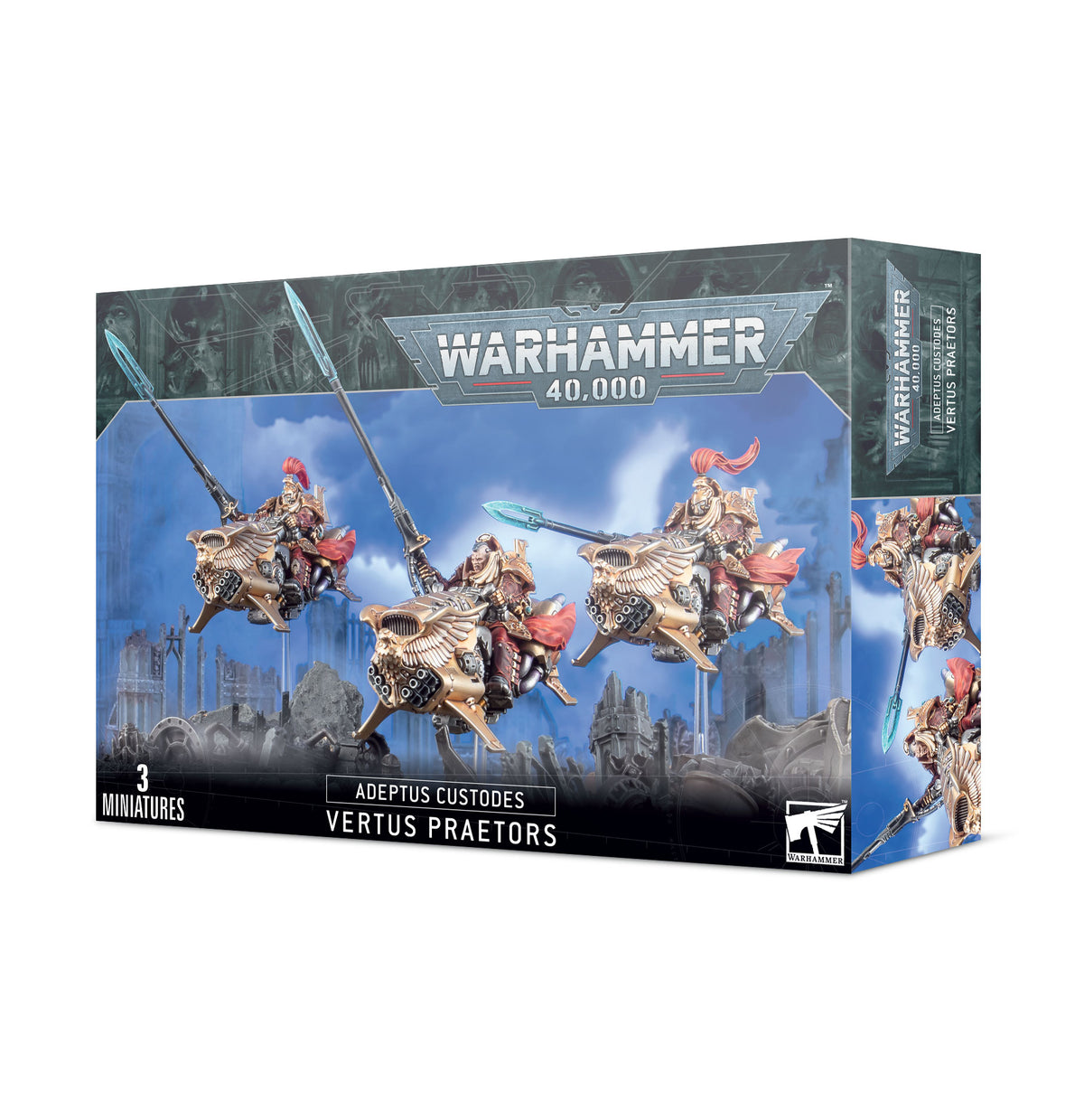 Warhammer 40k // Adeptus Custodes // Vertus Praetors