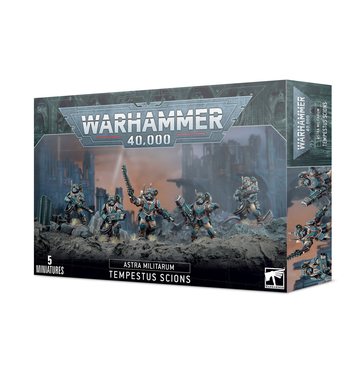 Warhammer 40k // Astra Militarum // Tempestus Scions