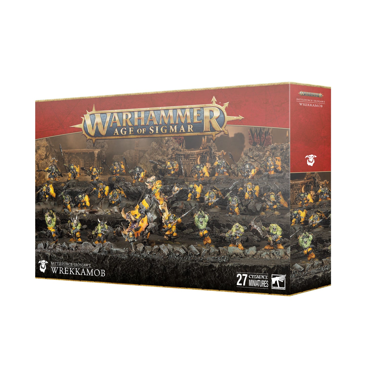 Warhammer AoS // Battleforce // Ironjawz // Wrekkamob