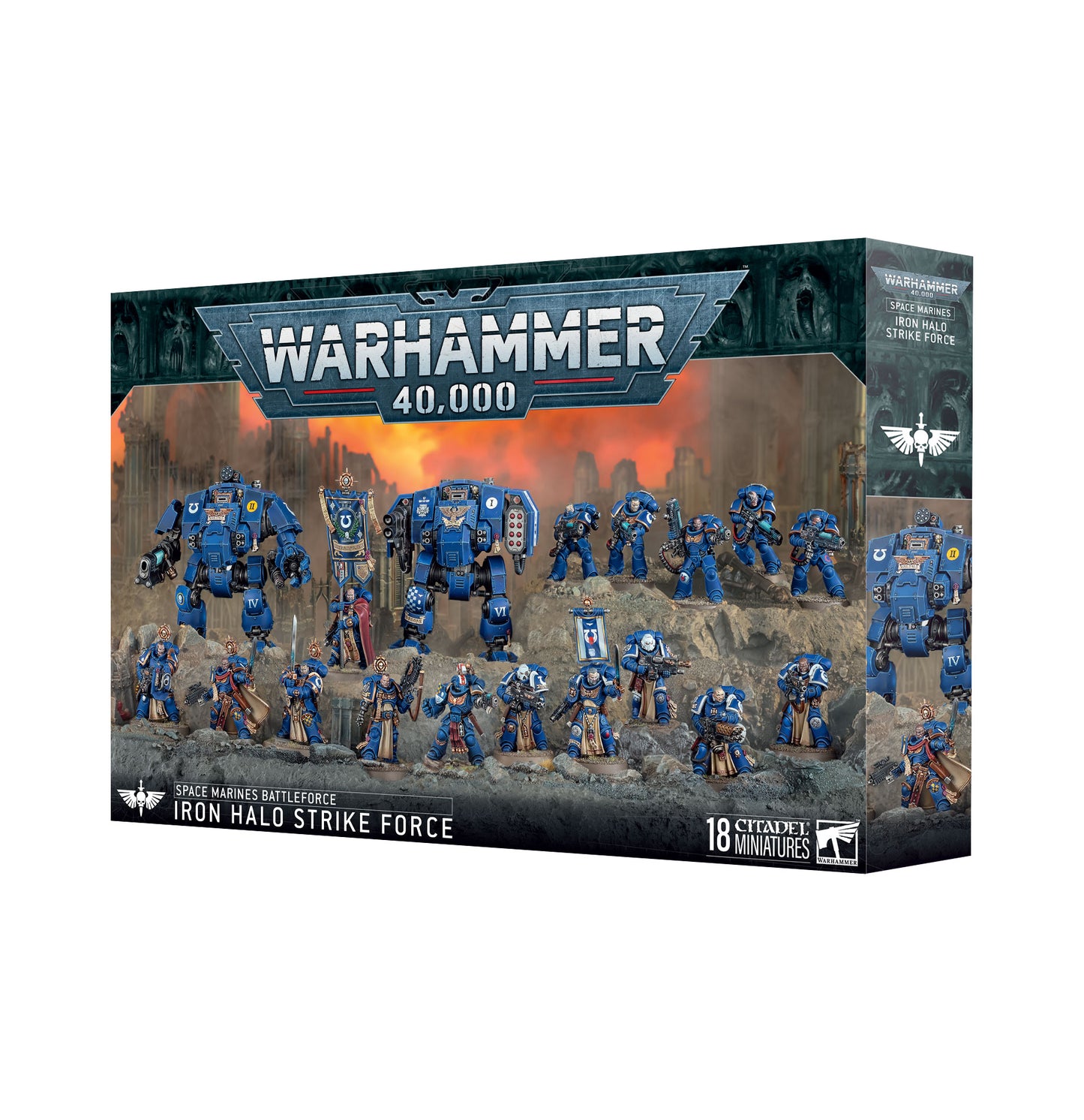Warhammer 40k // Battleforce // Space Marines // Iron Halo Strike Force
