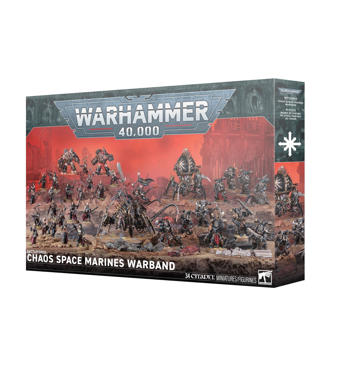 Warhammer 40k // Battleforce // Chaos Space Marines // Chaos Space Marine Warband