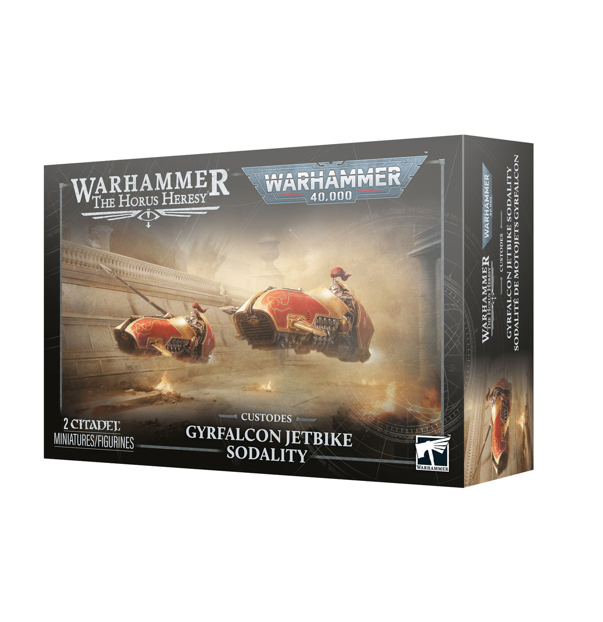 Warhammer 40k // The Horus Heresy // Adeptus Custodes // Gyrfalcon Jetbike Sodality