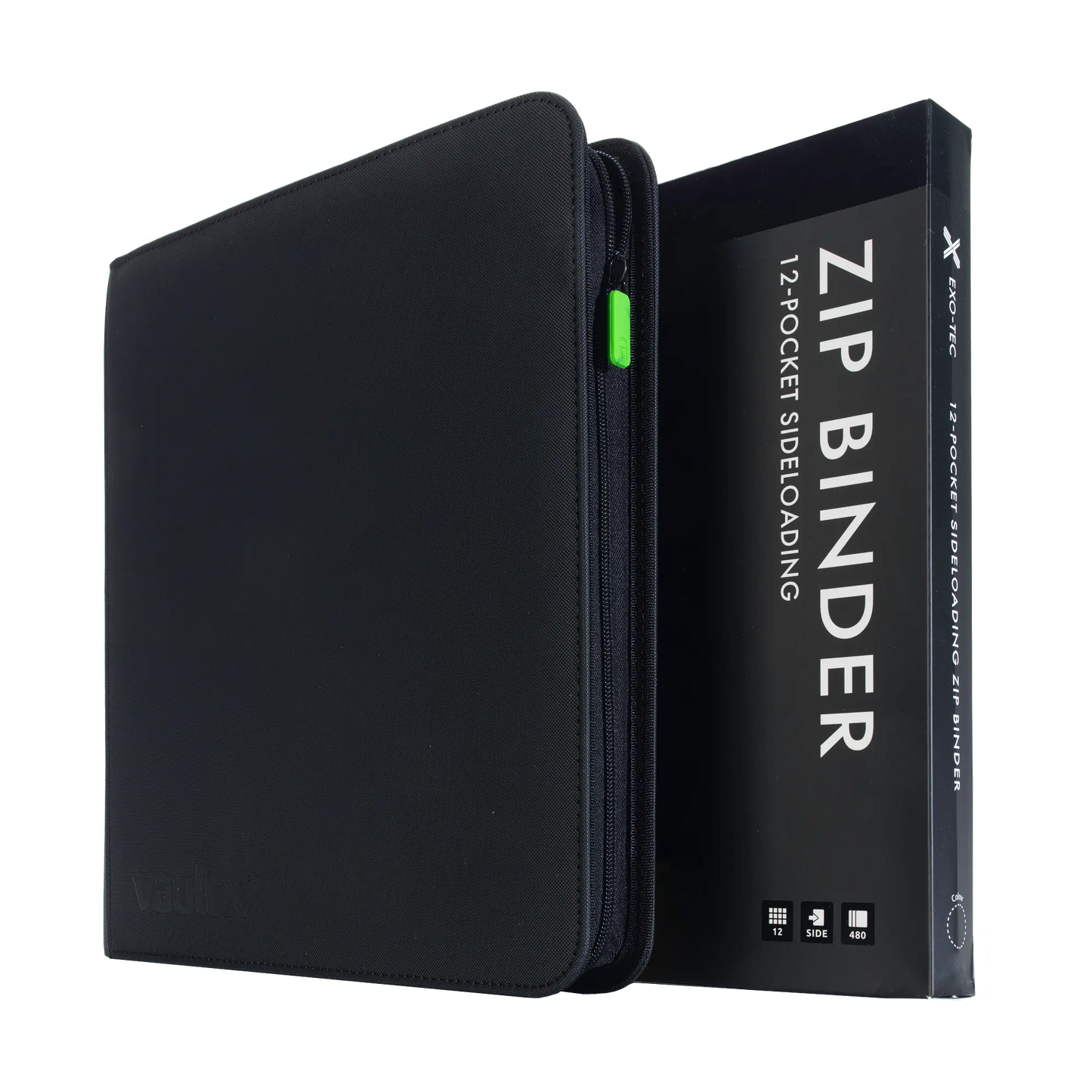 Vault X // 12-Pocket Exo-Tec® Zip Binder