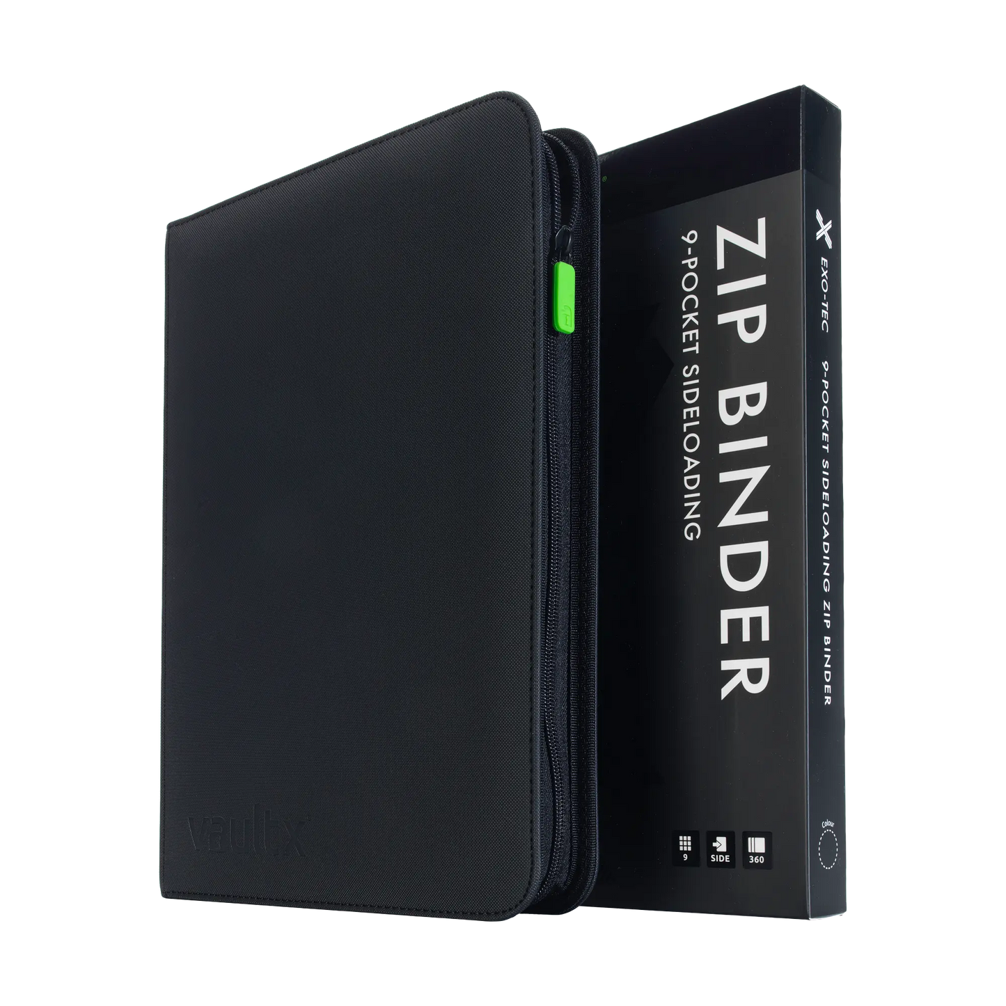 Vault X // 9-Pocket Exo-Tec® Zip Binder