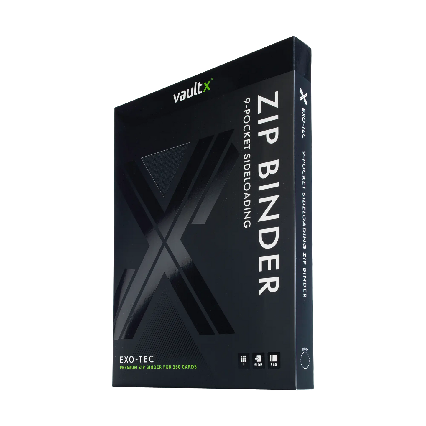 Vault X // 9-Pocket Exo-Tec® Zip Binder