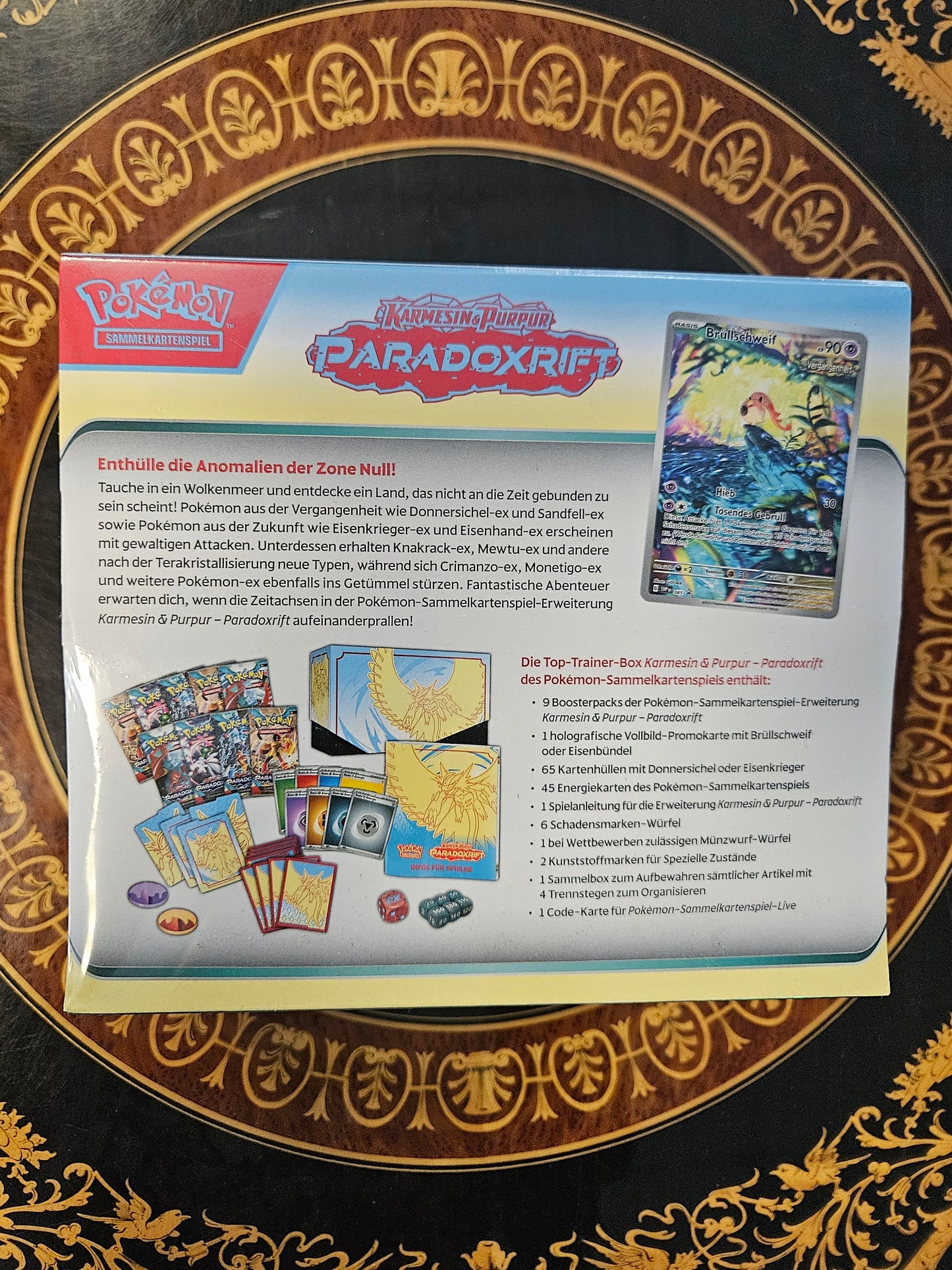 Pokémon // Paradox Rift // Top Trainer Box