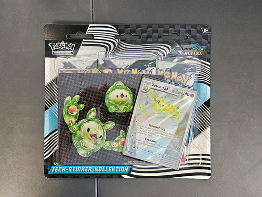 Pokémon // Tech-Sticker-Collection // Schwarze Blitze & Weiße Flammen
