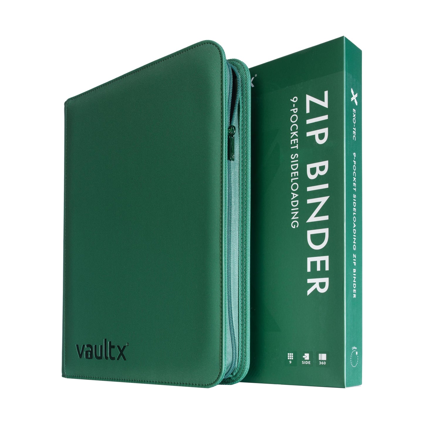 Vault X // 9-Pocket Exo-Tec® Zip Binder