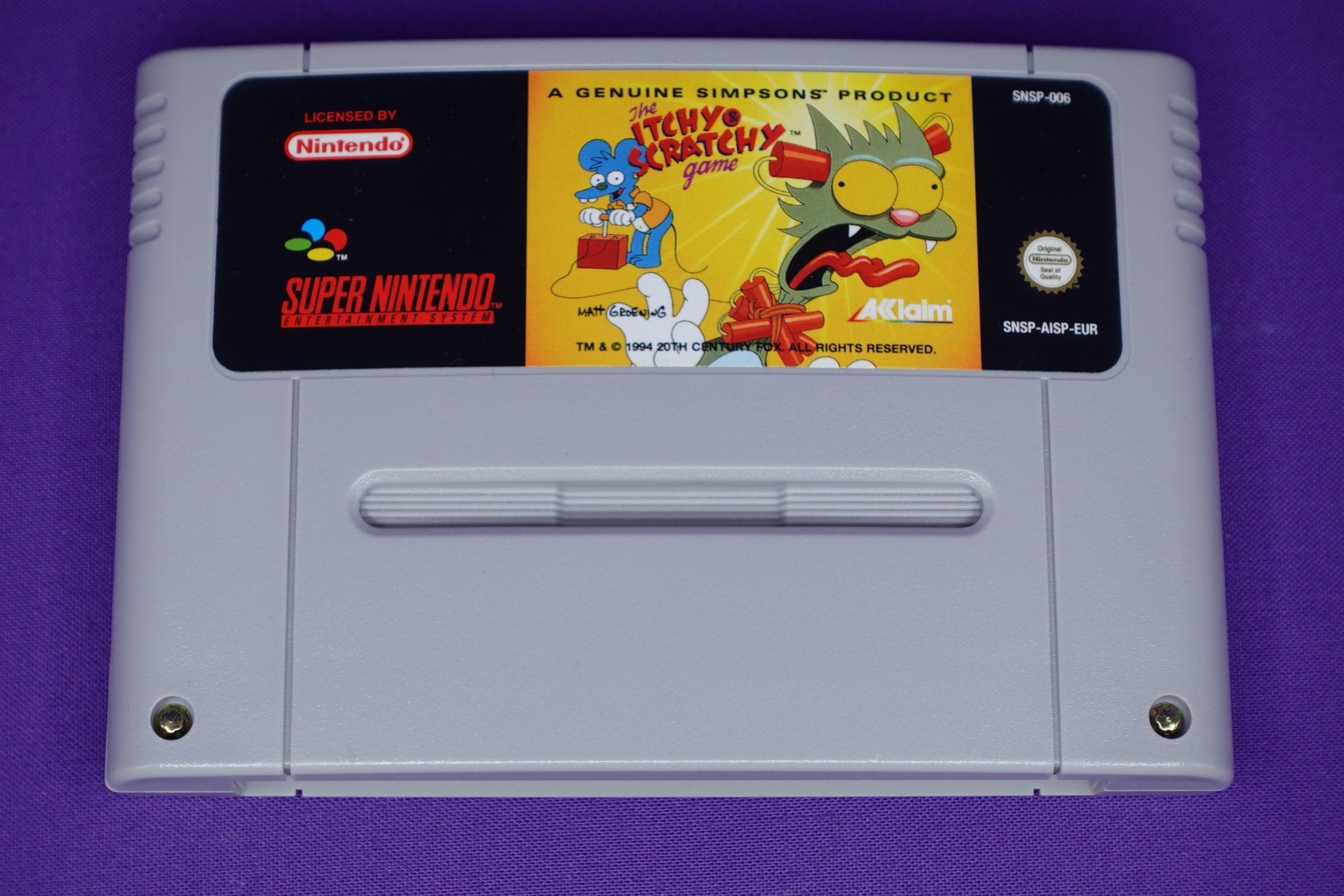 The Itchy & Scratchy Game - Glitchless Game Store