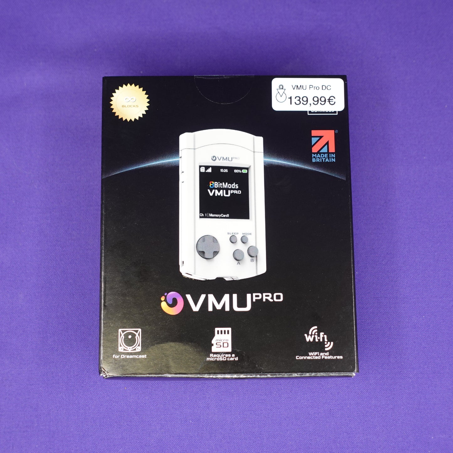 VMU Pro 8BitMods für Sega Dreamcast