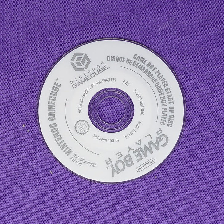 Nintendo Gamecube Game Boy Player // Start-Up Disc