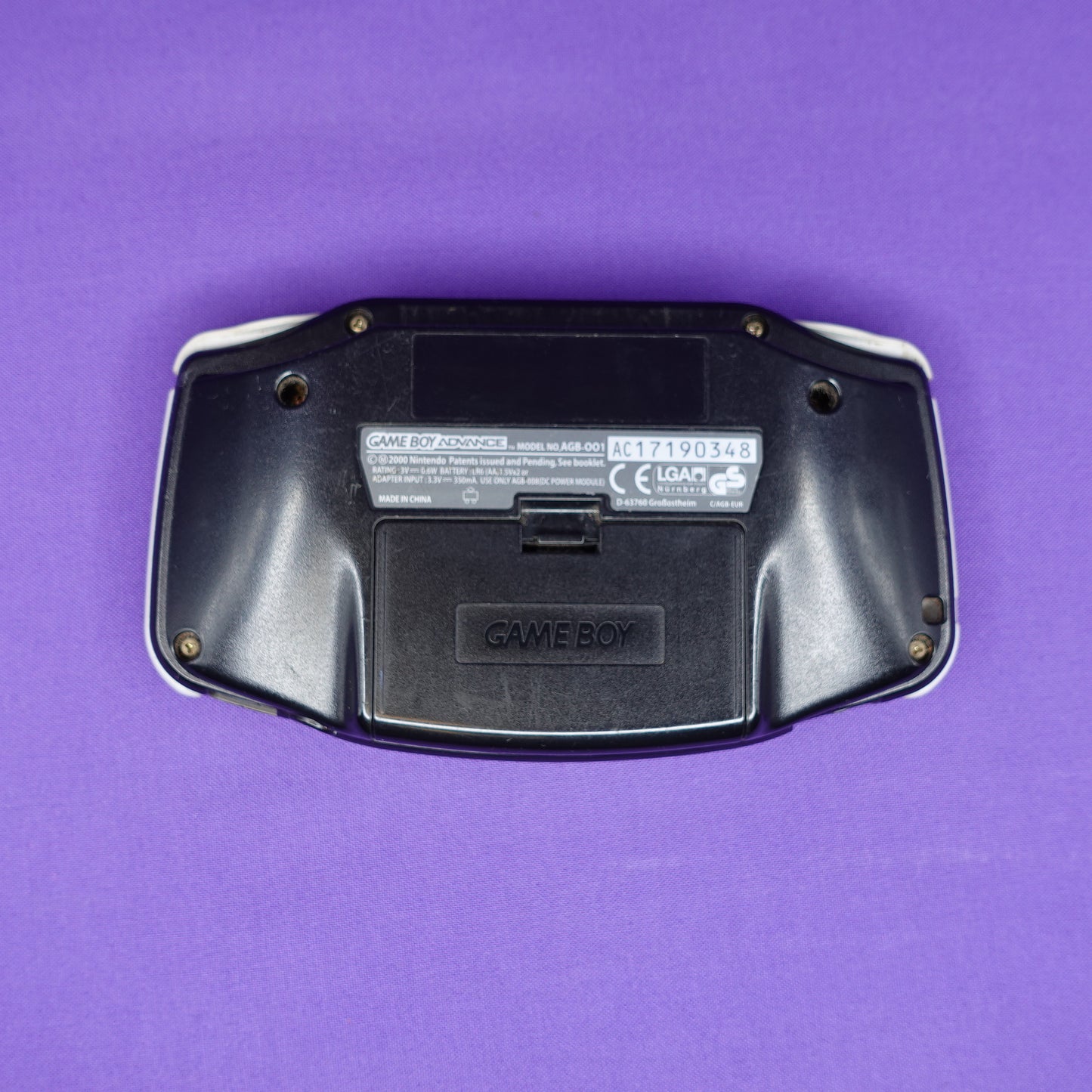 Nintendo Game Boy Advance // Schwarz