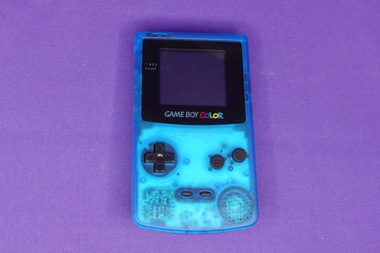 Game Boy Color Blau Transparent - Glitchless Game Store