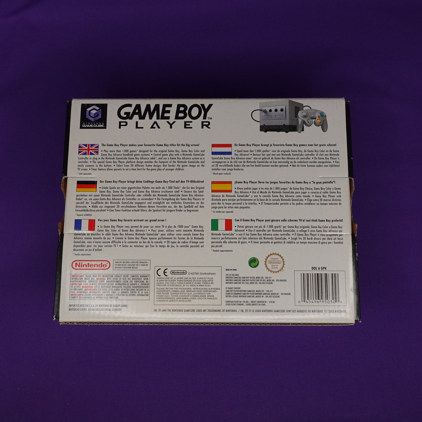 Nintendo // Gamecube // Game Boy Player