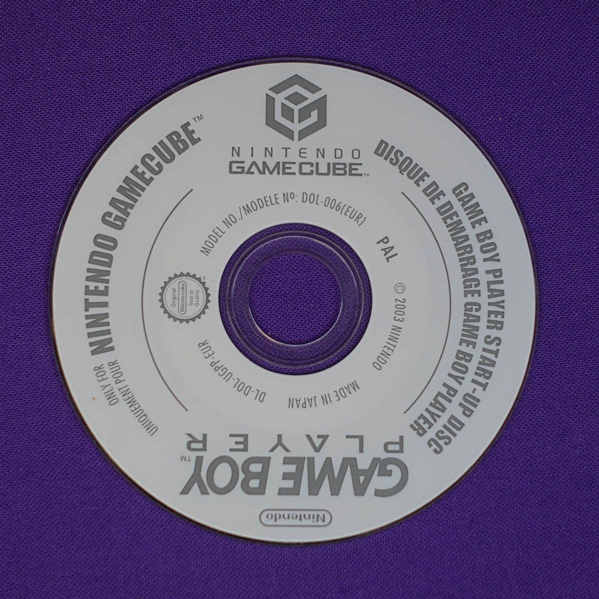 Gamecube Generic Disc Nintendo Gamecube Game Boy Player // Start-Up Disc – Glitchless Game Store