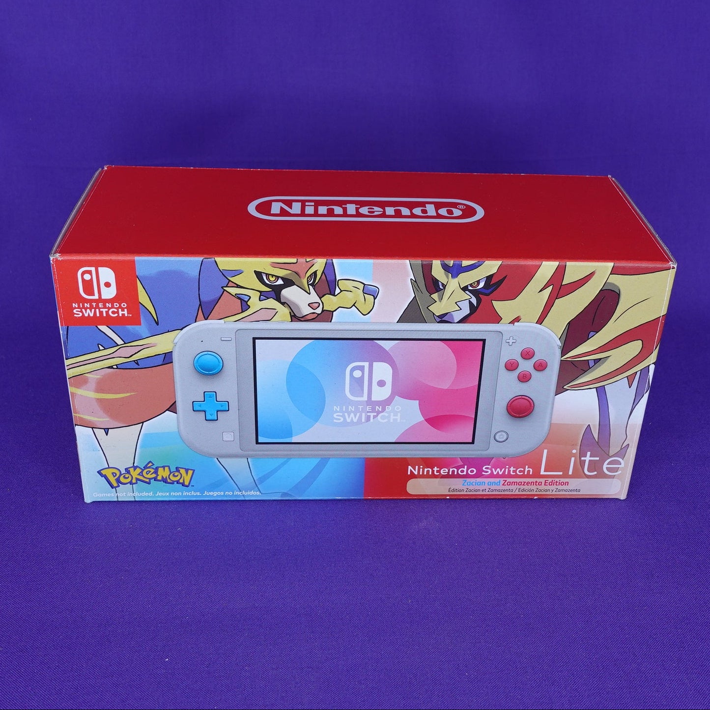 Nintendo Switch Lite // Zacian & Zamazenta Edition