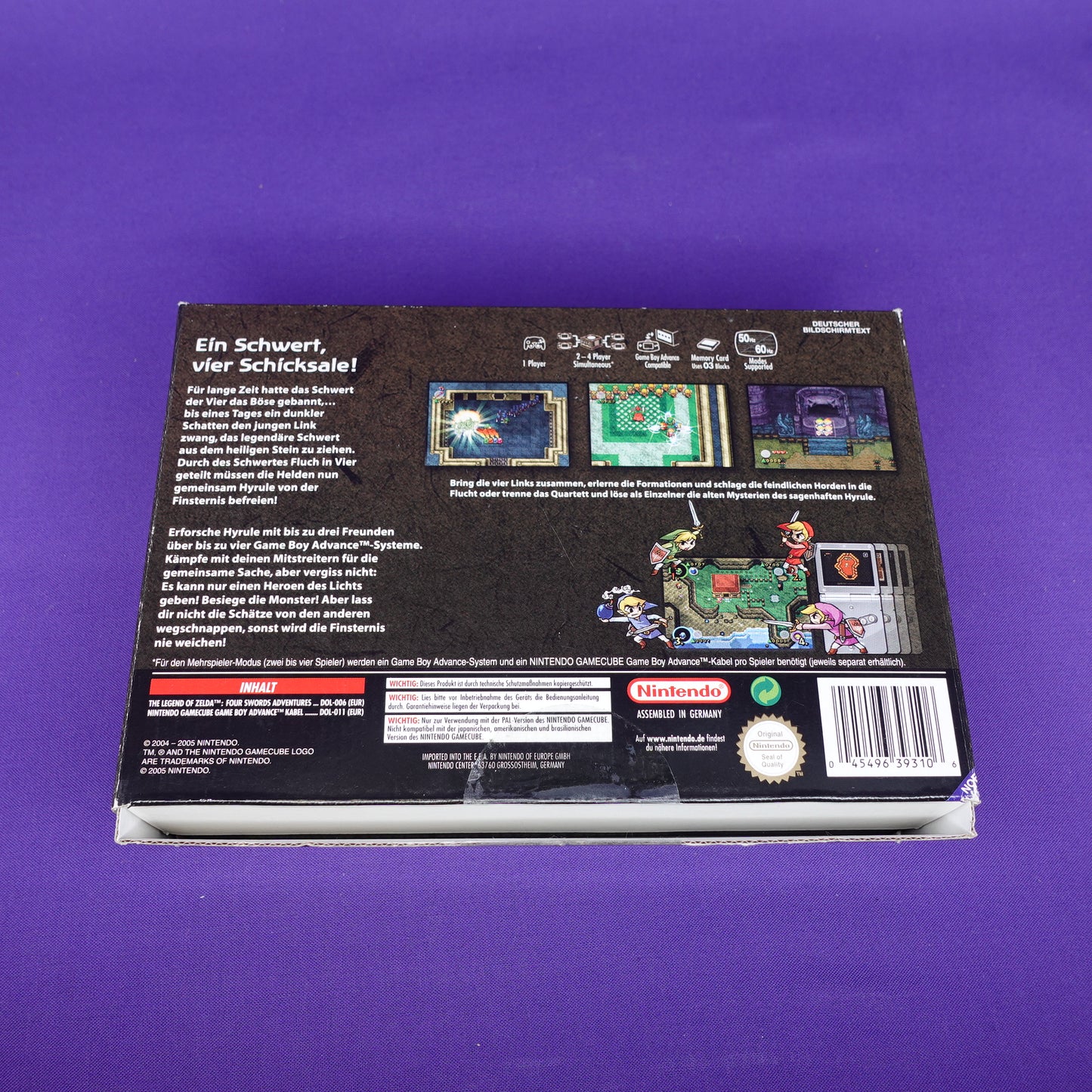 The Legend of Zelda // Four Swords Adventure // Big Box