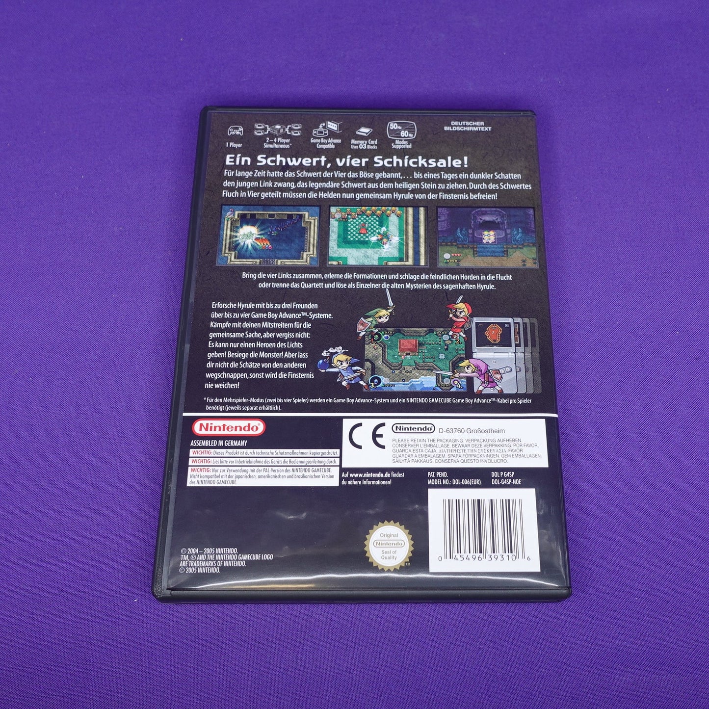 The Legend of Zelda // Four Swords Adventure // Big Box