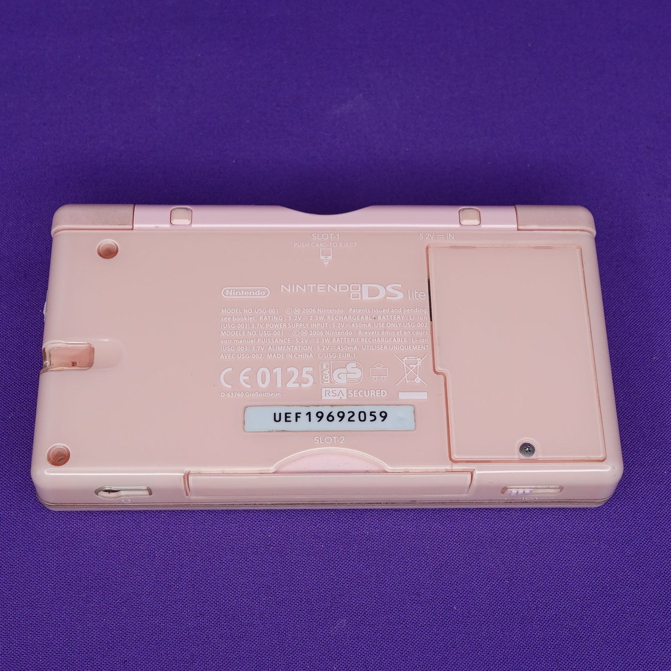 Nintendo DS Lite // Coral Pink