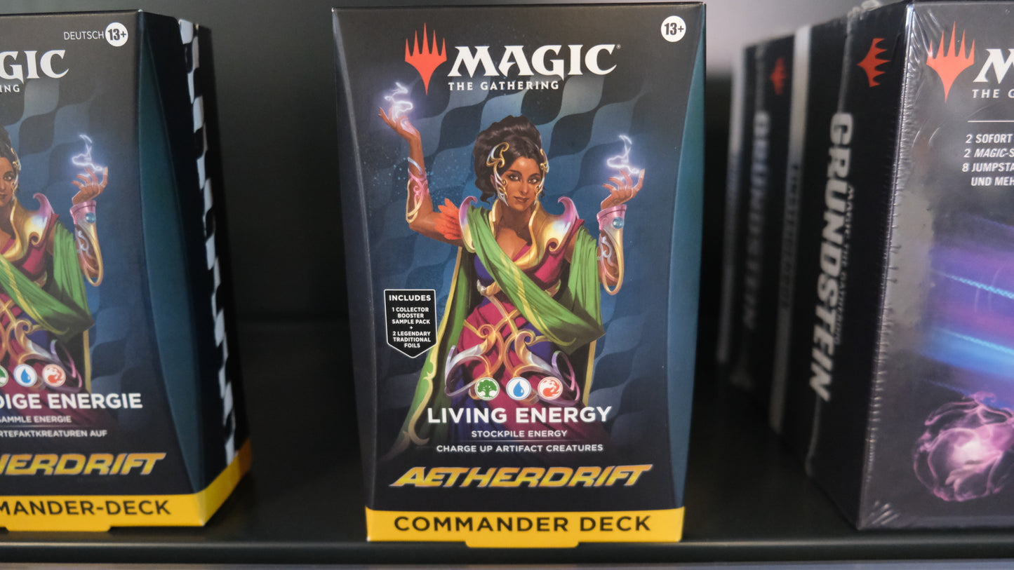 Magic the Gathering // Aetherdrift // Commander: Living Energy - Glitchless Game Store