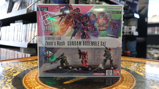 Gundam Starter Deck [ST01A~ST04A] mit Gunpla Miniaturen