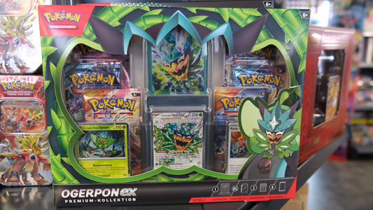 Pokémon // Ogerpon ex // Premium Kollektion - Glitchless Game Store