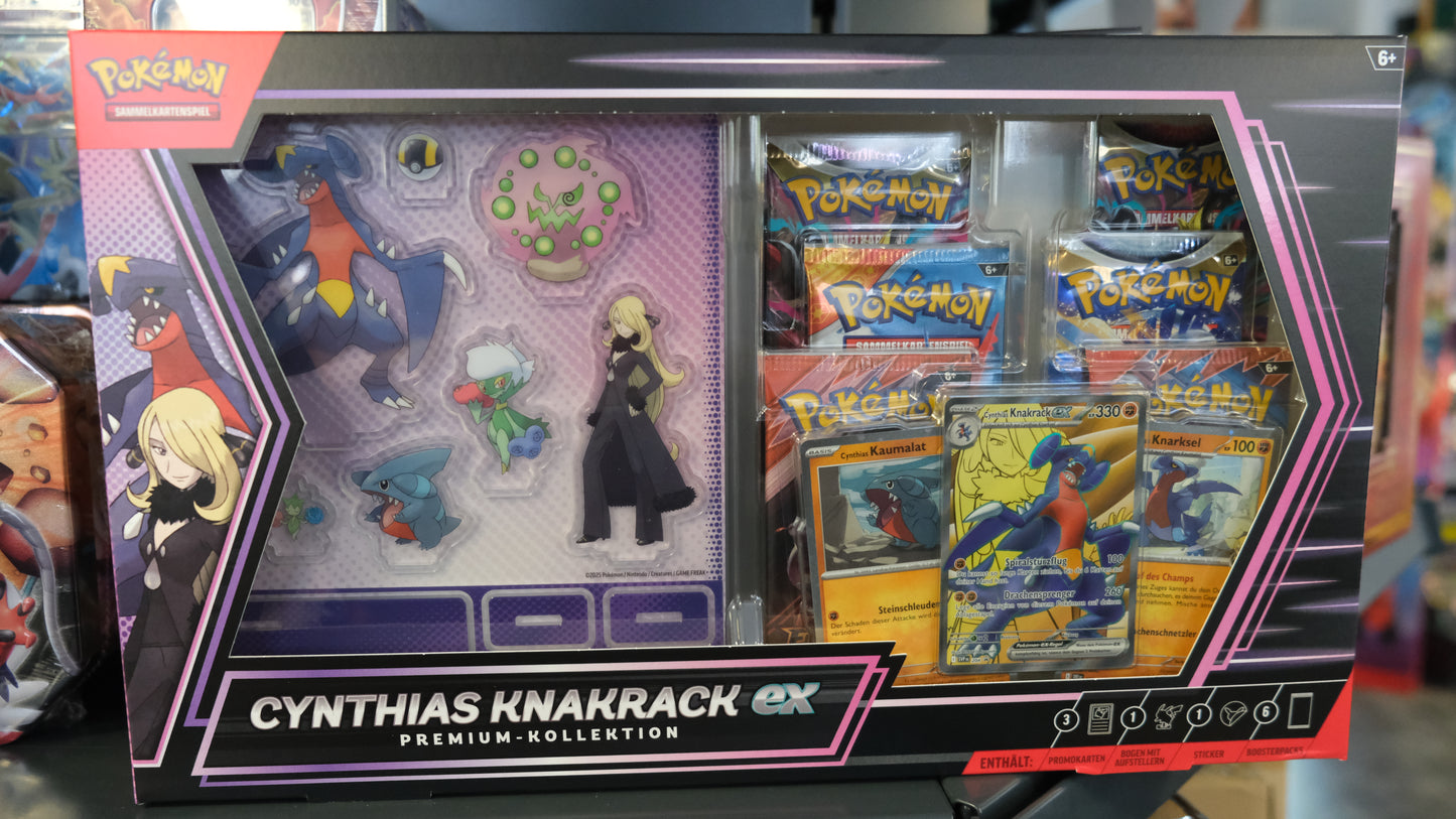 Pokémon // Cynthias Knackrack Ex // Premium Kollektion - Glitchless Game Store