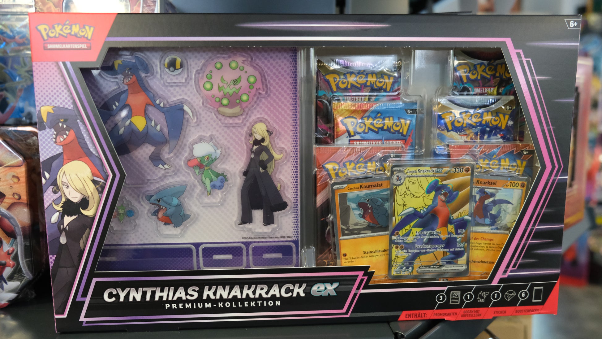 Pokémon // Cynthias Knackrack Ex // Premium Kollektion - Glitchless Game Store