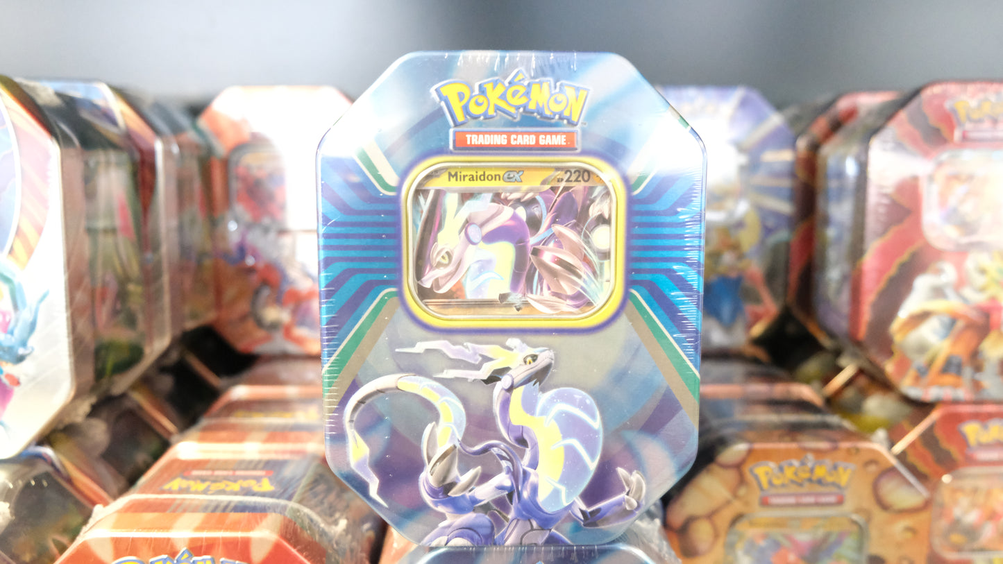 Pokémon // Tin Box // Paldea Legenden // Miraidon ex - Glitchless Game Store