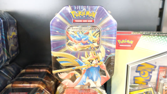Pokémon // Tin Box // Schlagkräftige Legenden // Zacian ex - Glitchless Game Store