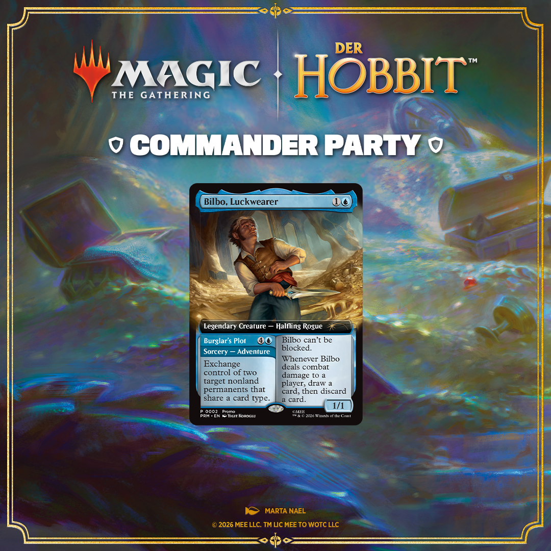 Magic the Gathering: The Hobbit // Commander Party // 26.08.26 17 Uhr
