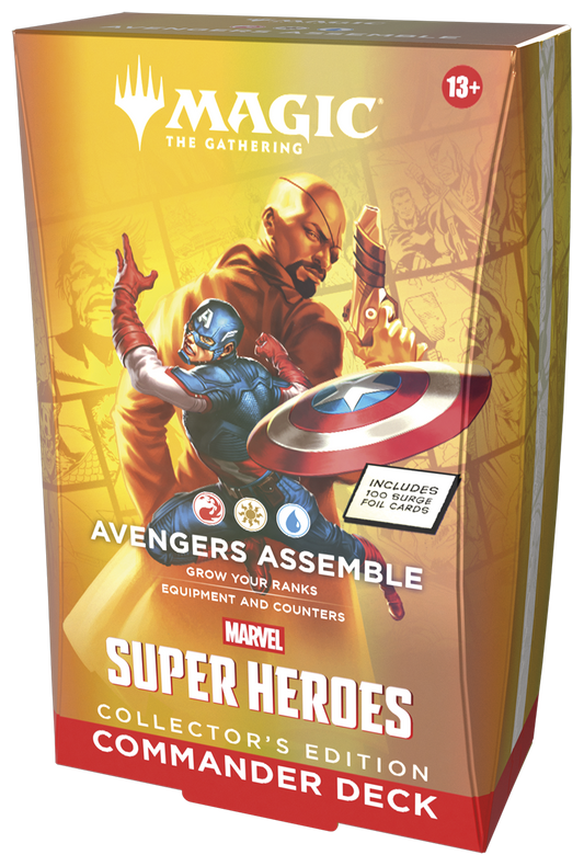 Magic the Gathering // Marvel Super Heroes // Commander: Avengers Assemble Collectors Edition (Englisch)