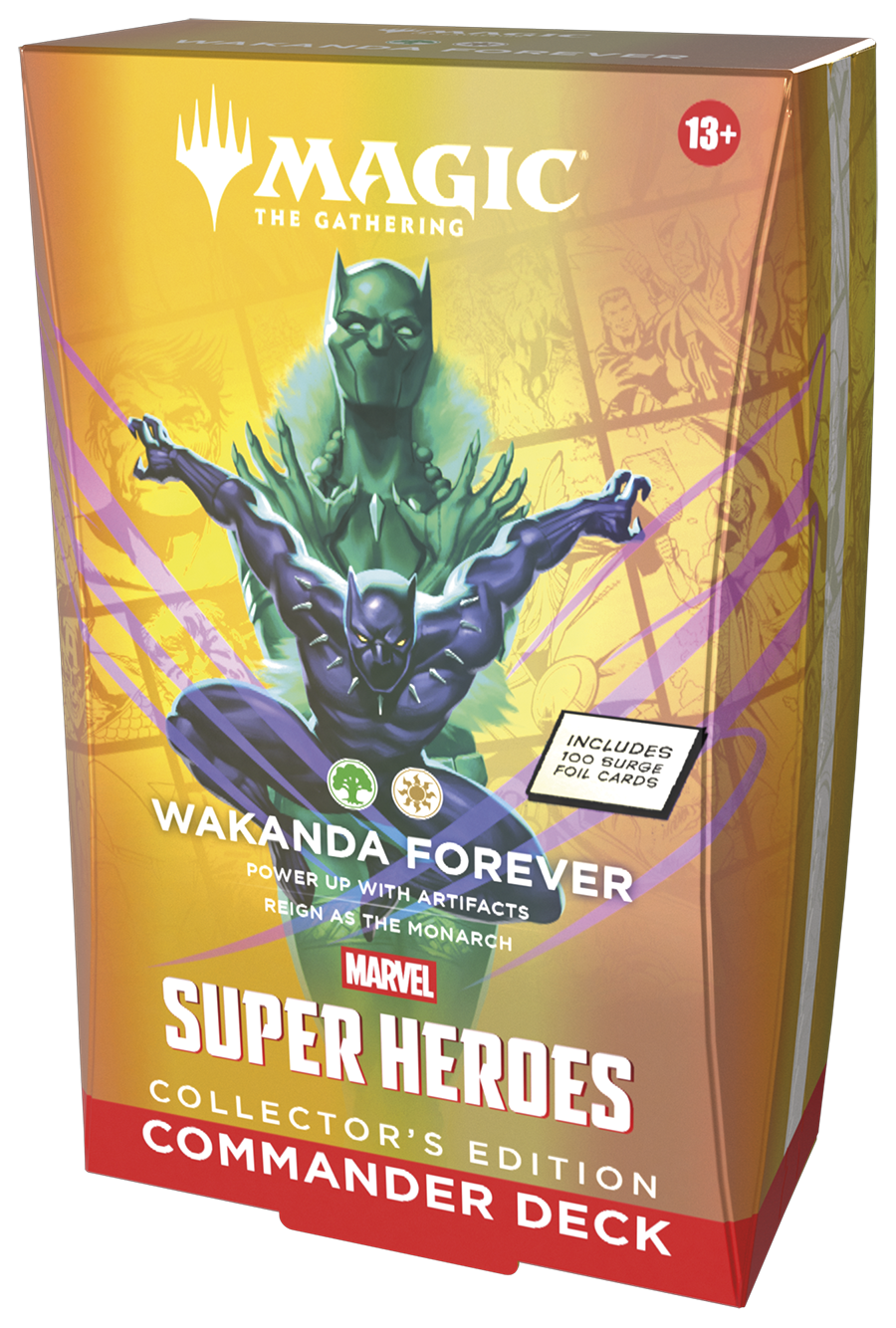 Magic the Gathering // Marvel Super Heroes // Commander: Wakanda Forever Collectors Edition (Englisch)