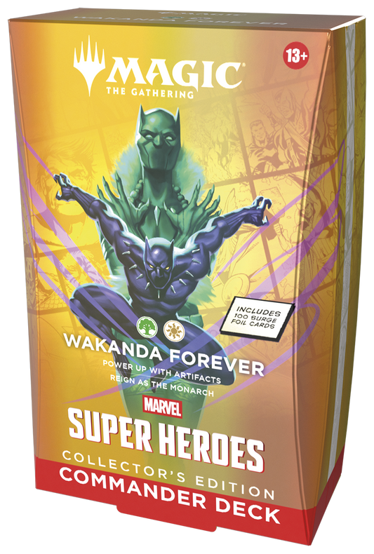 Magic the Gathering // Marvel Super Heroes // Commander: Wakanda Forever Collectors Edition (Englisch)