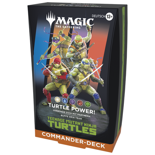 Magic the Gathering // Teenage Mutant Ninja Turtles // Turtle Power! Commander Deck (Englisch)
