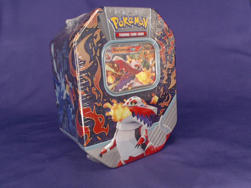 Pokémon Tin Box Skelokrok Ex - Glitchless Game Store