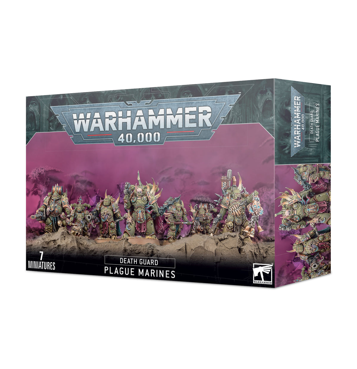 Warhammer 40k // Death Guard // Plague Marines