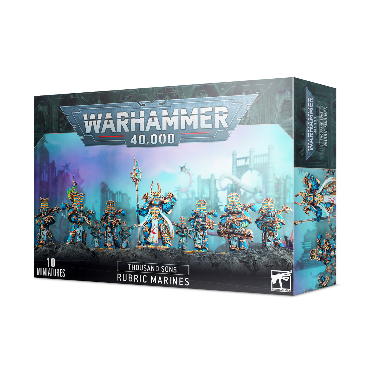 Warhammer 40k // Thousand Sons // Rubric Marines