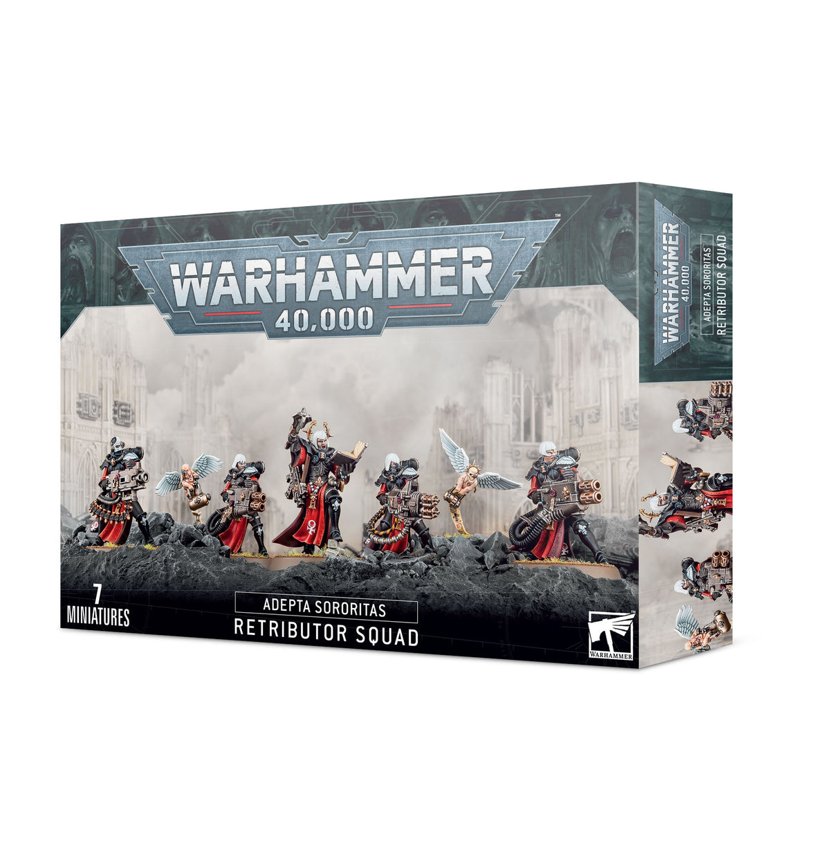 Warhammer 40k // Adepta Sororitas // Retributor Squad