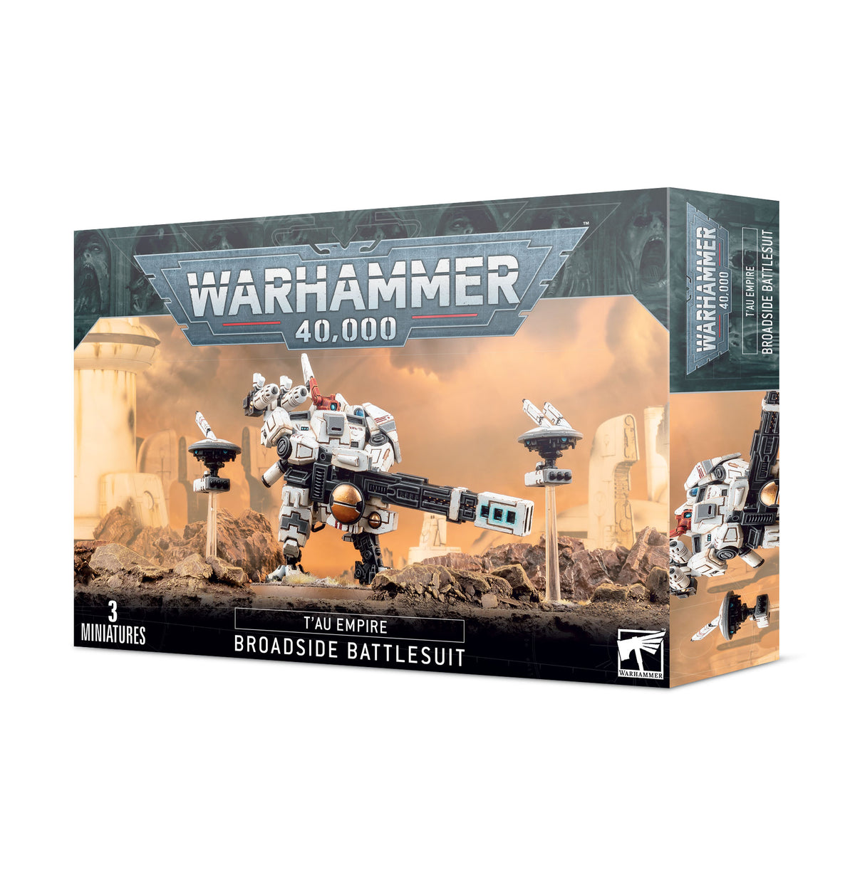 Warhammer 40k // T'au Empire // XV88 Broadside Battlesuit